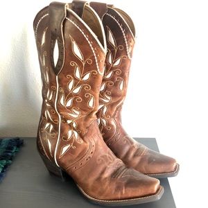 Sonora Brown Leather Western Boots